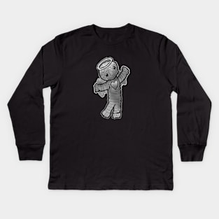 Creepy cute voodoo doll angel Kids Long Sleeve T-Shirt